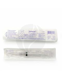 Syringe 3-piece. one time. erased 'Luer' with a 22g needle | Buy Online