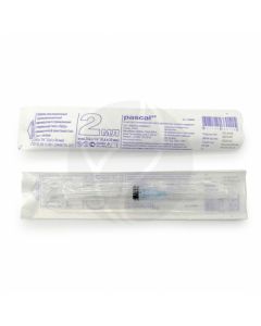Syringe 3-piece. one time. ster-th 'Luer' with a needle 23g 2ml | Buy Online