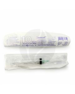 Syringe 3-piece disposable sterile 'Luer' with a 21g 10ml needle | Buy Online