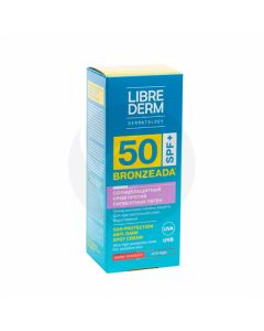 Librederm Bronzeada Sunscreen for face and body against age spots SPF50, 50ml | Buy Online