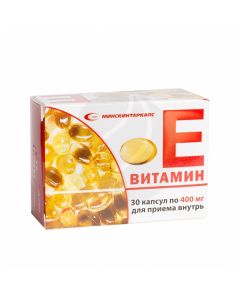 Capsules Vitamin E 400mg, No. 30 | Buy Online