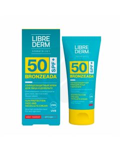 Librederm Bronzeada Sunscreen for face and decollete SPF50, 50ml | Buy Online