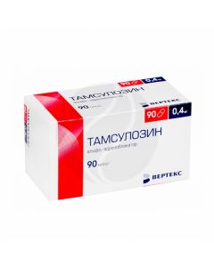 Tamsulosin-Vertex capsules 0.4mg, No. 90 | Buy Online