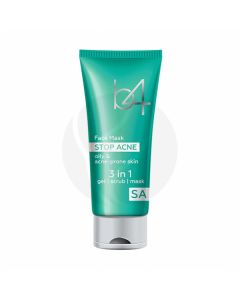 b4 Stop Acne mask 3 in 1 for problem skin, 75ml | Buy Online