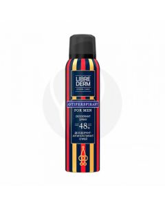 Librederm For Men deodorant-antiperspirant 48 hours spray, 150ml | Buy Online