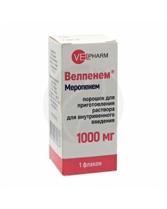 Velpenem powder d / prig. solution for intravenous injection 1g, No. 1 | Buy Online