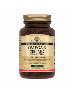 Solgar Dual Omega-3 EPA and DHA capsules BAA 700mg, No. 30 | Buy Online