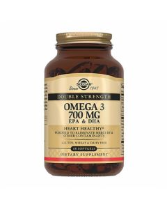 Solgar Double Omega 3 EPA and DHA capsules BAA 700mg, No. 60 | Buy Online