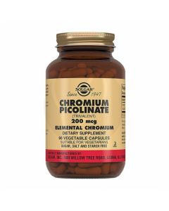 Solgar Chromium Picolinate capsule dietary supplement, No. 90 | Buy Online