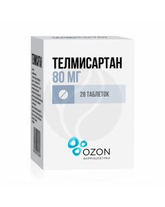 Telmisartan tablets 80mg, No. 28 | Buy Online