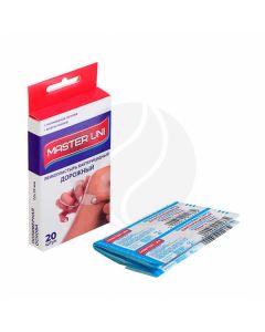 Master Uni bactericidal plaster on a polymer basis for road traffic, No. 20 | Buy Online