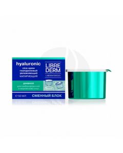 Librederm Hyaluronic collection Moisturizing mattifying day Cica-cream (refillable block), 50ml | Buy Online