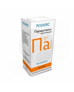 Paracetamol oral solution 25mg / ml, 100ml | Buy Online