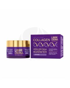 Librederm Collagen night cream to reduce wrinkles and restore firmness, 50ml | Buy Online