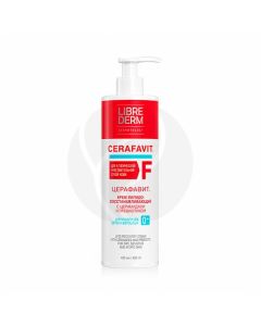 Librederm Cerafavit lipid-reducing cream with ceramides and a prebiotic for face and body 0+, 400ml | Buy Online