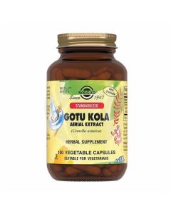 Solgar Gotu Kola extract capsules dietary supplements 424mg, No. 100 | Buy Online