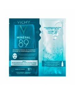 Vichy Mineral 89 Express Cloth Mask, 29g | Buy Online