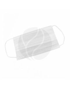 Disposable three-layer mask in individual packaging white, No. 5 | Buy Online