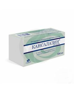 Kansalazin tablets of prolonged action, p / o 500mg, No. 50 | Buy Online