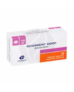 Fenofibrate tablets 145mg, No. 30 | Buy Online
