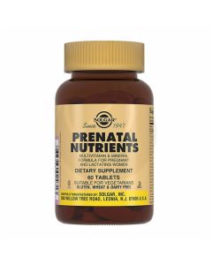 Solgar Prenatabs tablets dietary supplements, No. 60 | Buy Online