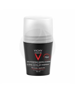 Vichy Homme roll-on antiperspirant deodorant for men 72 hours, 50ml | Buy Online