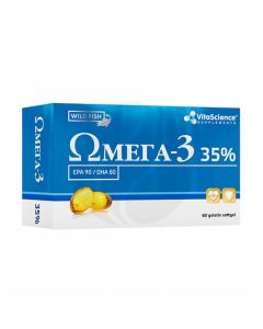 OMEGA-3 35% capsule dietary supplement 700mg, No. 60 | Buy Online