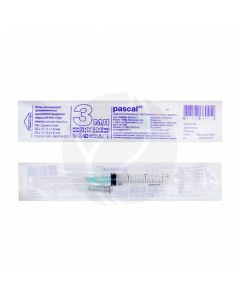 Injection syringes. 3-component sterile single use 'Luer' with a 22g needle, 3ml | Buy Online
