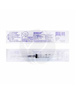 Syringe injection 3-component sterile single use 'luer' with a 22g needle, 2ml | Buy Online