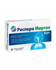 Respero Mirtol forte capsules 300mg, No. 20 | Buy Online
