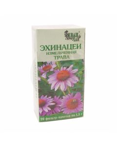 Echinacea chopped herb, filter bag, dietary supplement 1.5g, No. 20 | Buy Online
