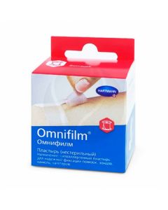 Omnifilm hypoallergenic plaster 2.5cmx5m 9004740, No. 1 | Buy Online