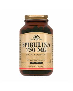 Solgar Spirulina tablets dietary supplements 750mg, No. 80 | Buy Online