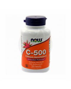 NOW Vitamin C-500 capsules of dietary supplements, No. 100 | Buy Online