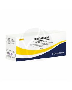 Oritaxim powder d / prig.r-ra d / injection 1g, No. 5 | Buy Online