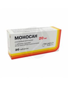 Monosan tablets 20mg, No. 30 | Buy Online