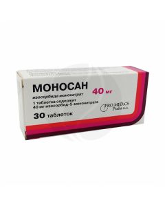Monosan tablets 40mg, No. 30 | Buy Online