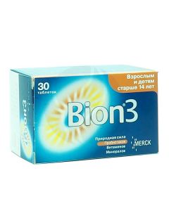 Bion-3 tablets dietary supplements, No. 30 | Buy Online