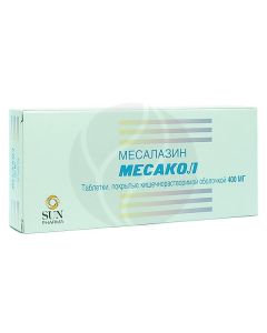 Mesacol tablets p / o 400mg, No. 50 | Buy Online