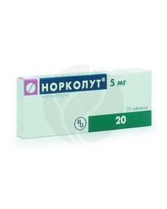 Norkolut tablets 5mg, No. 20 | Buy Online