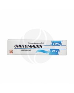 Syntomycin liniment 10%, 25g | Buy Online