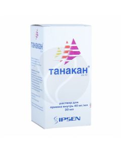 Tanakan solution 40mg / ml, 30ml | Buy Online