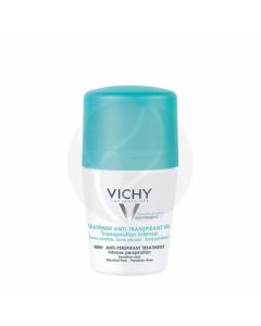 Vichy Deodorants Antiperspirant Roll-On Deodorant, Sweating, 48 Hours, 50ml | Buy Online