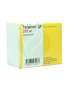 Tegretol CR tablets 200mg, no. 50 | Buy Online