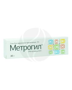 Metrogyl gel for external use 1%, 30g | Buy Online