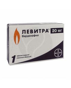 Levitra tablets 20mg, No. 1 | Buy Online