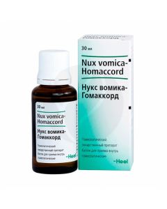 Nux vomica-homaccord drops 30ml, No. 1 | Buy Online