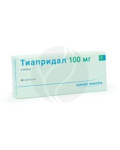 Tiapridal tablets 100mg, No. 20 | Buy Online