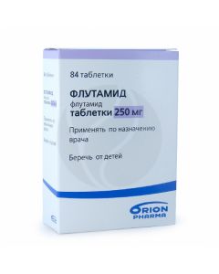 Flutamide tablets 250mg, No. 84 | Buy Online