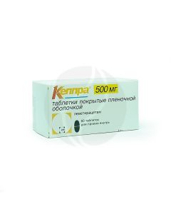 Keppra tablets p / o 500mg, No. 60 | Buy Online